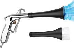 2 Nozzles Air Cleaning Gun, Dry Cleaning Gun Quickly Blasts Dust, Dirt and