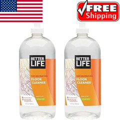 Better Life Natural Floor Cleaner, Citrus Mint, 32 Fl Oz (Pack of 2).