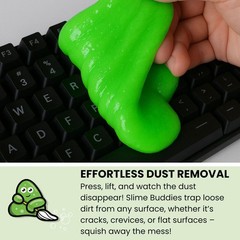 Car Cleaning Gel Putty 6 Pack – Apple Scented Interior Detailing Tool, Dust Remo