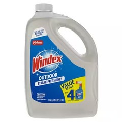 Windex 128 fl. oz. Outdoor Glass Cleaner Refill