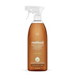 Method Daily Wood Cleaner, Almond, Cleans Shelves, Tables and Other Wooden Surfa
