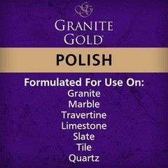 Streak-Free Shine for Granite, Quartz, Marble, Travertine, Natural Stone Coun…