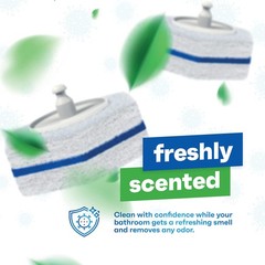 Disposable Prefilled Toilet Cleaning Scrubbers (30 Count)