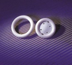 Personal Medical EvaCare Pessary White 2-1/2 Inch Silicone Size 3 Ring 1 Count