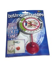 BATHROOM BUDDIES Kalan Mens RM Gag Joke Gift Decoration Toilet Collage Dorm Toy
