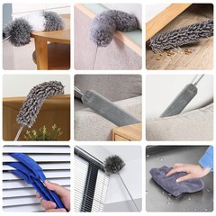 Duster Kit (11PCS) – Washable Dusters with Extension Pole (30 to 100 in)