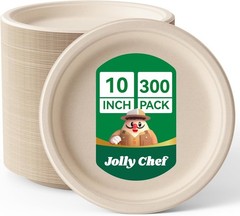JOLLY CHEF Compostable Heavy Duty Plates ?? ???? [??? ????] Eco-F