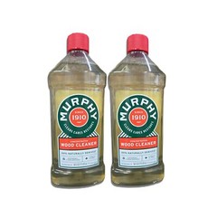 Two 16 Oz Non Toxic Cleaning Agent for Wood Floors Leather Vinyl Fresh Scent