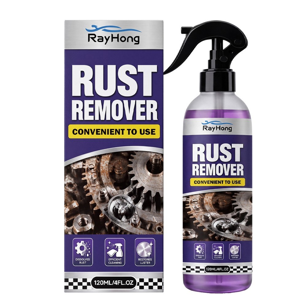 Rust Remover Spray , Anti-Rust Lubricant Spray & Rust Remover Easy Application