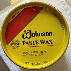 SC Johnson Paste Wax The Original Formula, 16 oz (1 lb) Discontinued 80-85% Full