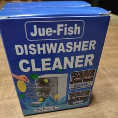 Jue-Fish Dishwasher Cleaner 2x20PK (40 total). Brand New –