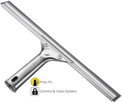 Professional Cleaning Stainless Steel Heavy Duty Window and Glass Squeegee 12″
