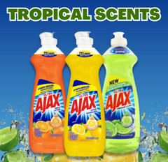 Ajax Dish Soap Super Degreaser Dishwashing Liquid Various Scents 12.4 OZ