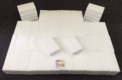 100 PACK Melamine Sponge Eraser Heavy Duty Extra Durable 3/4″ Works Like Magic!
