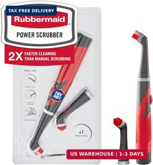 Rubbermaid Reveal Power Scrubber with Multi-Purpose & Grout Head, Cordless Elect