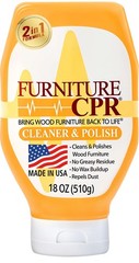 Wood Furniture Cleaners & Polish 18oz-Cabinet Cleaner for Woods Paneling, Doo…