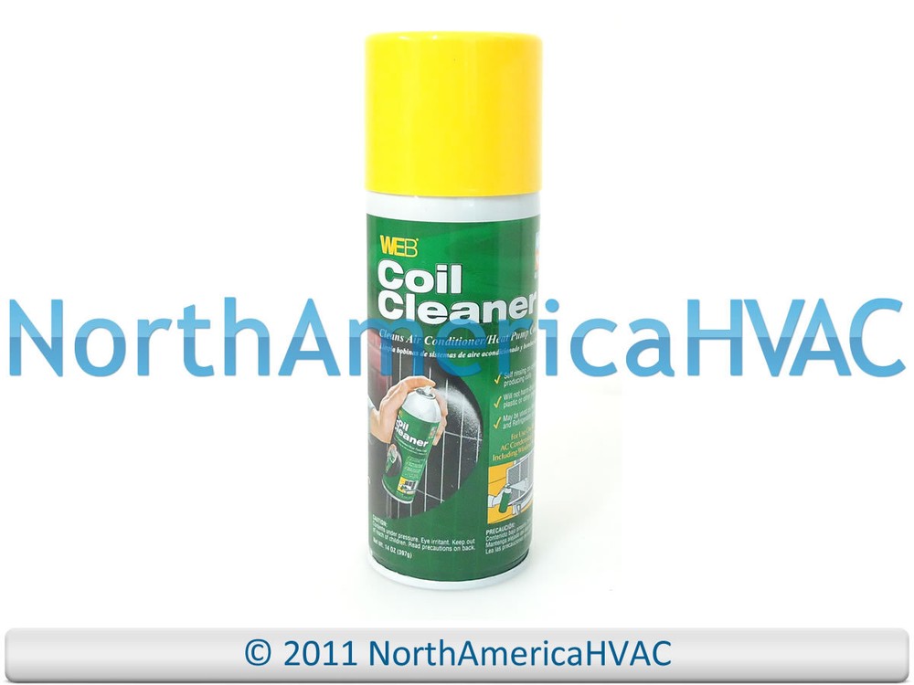 Heat Pump A-Coil Evaporator Condenser Foam Foaming Coil Cleaner- 14oz