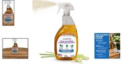 32 oz Lemongrass Teak Cleaner Spray – EPA Safer Choice for Wood Furniture