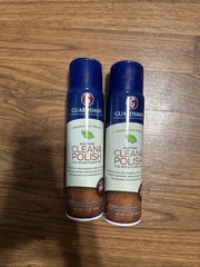 GUARDSMAN Clean & Polish For Wood Furniture, 12.5 oz, (2 Pack Set)