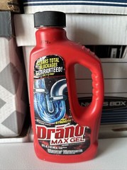 Drano Max Gel Drain Clog Remover & Cleaner for Shower or Sink Drains Unclogs NEW