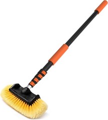 12FT Car Wash Brush with Long Handle, Soft Bristles for RV, Truck, Boat Cleaning