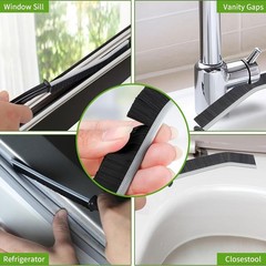 Crevice Cleaning Brush Set Hard Bristle Gap Cleaning Tool Ultra Fine Nylon Deep