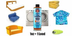 CWS_201_64 Microfiber Cleaning Cloth & Car Wash 64 Fl Oz (Pack of 1) orange