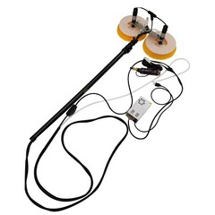 110V Double Head Electric Solar Photovoltaic Cleaning Machine 4m Telescopic Rod