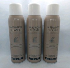 NEW Lot 3 Oreck Hardwood Floor Cleaner 18 oz Each Made In USA.