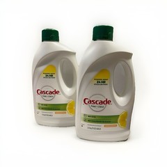 Cascade Free & Clear Dishwasher Detergent Lemon Essence 75oz – 2pk