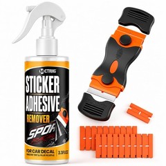 Adhesive Sticker Remover for Removing Car Decal Window Tint Glue Residue – 3.3