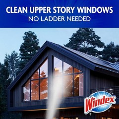 Windex Outdoor Glass Cleaner – 32 Fl Oz X 2, Ammonia-Free for Safe Outdoor Use