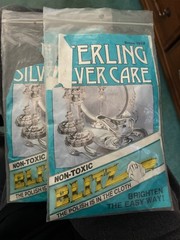 Blitz 2 Sterling Silvercare Cloths
