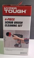 4Pcs Cleaning Brush Set Attaches To The Drill for Cleaning