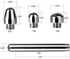 3 Interchangeable Jet Shower Cleaner with 1.5m Hose – Modern Hygienic Solution