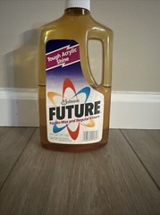Vintage FUTURE Premium Floor Finish 27 oz Johnson Polish Rare 50% Full