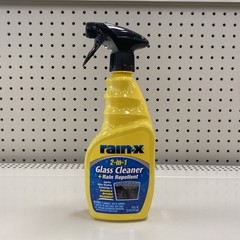 RainX 2-in-1 Glass Cleaner Rain Repellent Windshield Window Water Beading Spray
