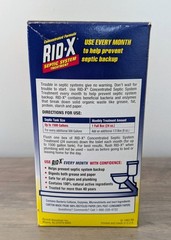Vintage New Old Stock 1993 RID-X Septic Treatment Powered Concentrated Formula