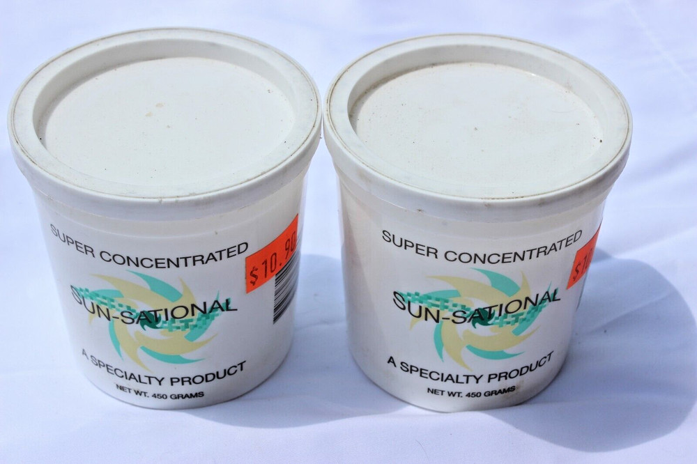 LOT of 2 TUBS of SUN-SATIONAL SUPER CONCENTRATED MULTI PURPOSE CLEANER