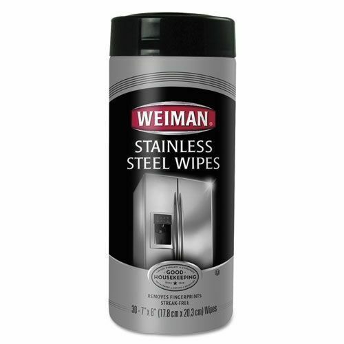 Weiman 92 Stainless Steel Wipes 30 Pieces