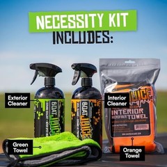 Boat Juice Necessity Boat Cleaner Kit | Exterior Water Spot Remover, Interior…
