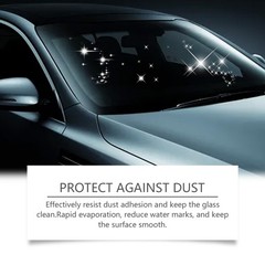 Car Glass Cleaner Kit – Windshield Water Repellent, Streak Free, Crystal Clear