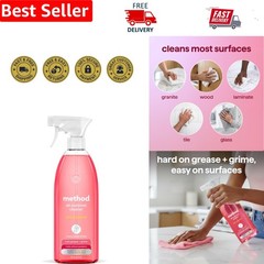 28 oz Method All-Purpose Cleaner – Cuts Grease with Fresh Grapefruit Scent