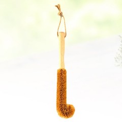 Reusable Bamboo Bottle Cleaning Brush Long Handle for Cup and Glasses
