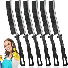 6Pcs Hard Bristle Crevice Cleaning Brush – Thin Gap, Small, Grout, Kitchen