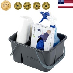 Clean Tek Professional Cleaning Caddy, 1 Cleaning Supply Caddy With Handle – …