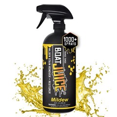 32 oz Boat Mildew Stain Remover Marine Mold Cleaner Vinyl Upholstery Mango Tango