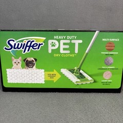 Swiffer Sweeper Pet Heavy Duty Dry Cloth Refill 32Ct Pads Febreze Aroma Cleaning