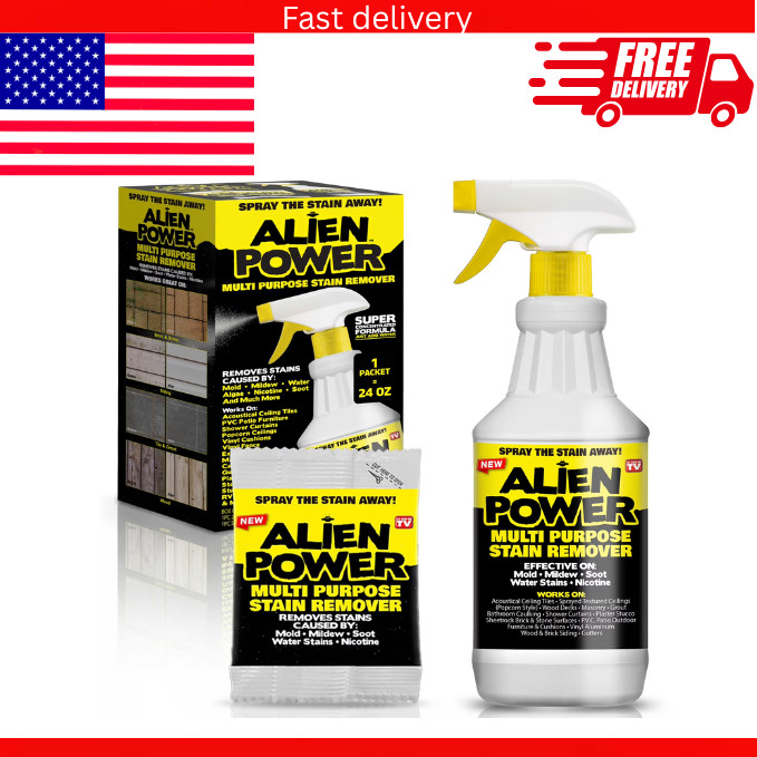 Alien Power Stain Remover Spray Multi Purpose Concentrate Mold Mildew Cleaner