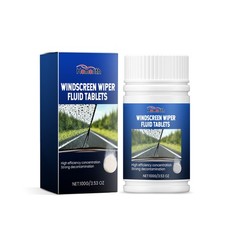 Windshield Washer Tablet – Oil Film Remover & Anti Fog Effervescent Cleaner